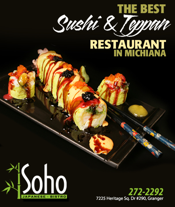 Soho Michiana Japanese Bistro and sushi restaurant